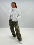 Doudoune white/sequin