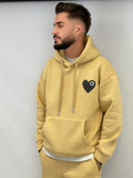 Sweat love beige