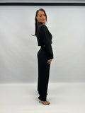 Pantalon pince black