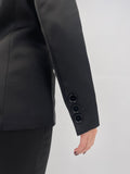 Ensemble black satiné