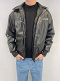 Blouson simili cuir black