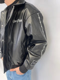Blouson simili cuir black