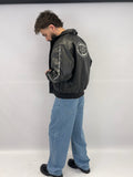 Blouson simili cuir black