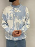 Pull white/blue