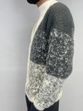 Cardigan grey chiné