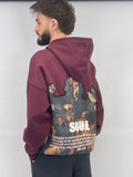 Sweat shirt SOUL bordeaux