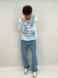 Pull white/blue