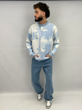 Pull white/blue