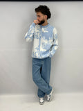 Pull white/blue