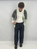 Cardigan grey chiné