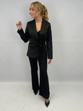 Ensemble black satiné
