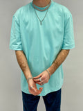 T-shirt aqua blue