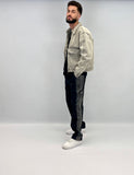 Veste denim grey