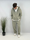 Ensemble jogging " FASTLIVE" light kaki