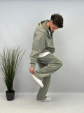 Ensemble jogging " FASTLIVE" light kaki