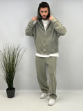Ensemble jogging " FASTLIVE" light kaki