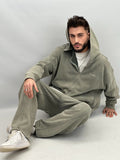 Ensemble jogging " FASTLIVE" light kaki