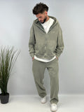 Ensemble jogging " FASTLIVE" light kaki