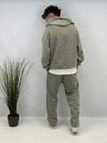Ensemble jogging " FASTLIVE" light kaki