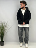 Jeans baggy " style-trim " grey/dark