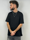 T-shirt black oversize