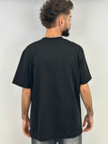 T-shirt black oversize