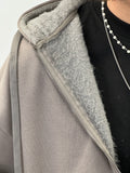 Sweat double tirette grey