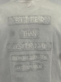 T-shirt DETERMINATION grey light