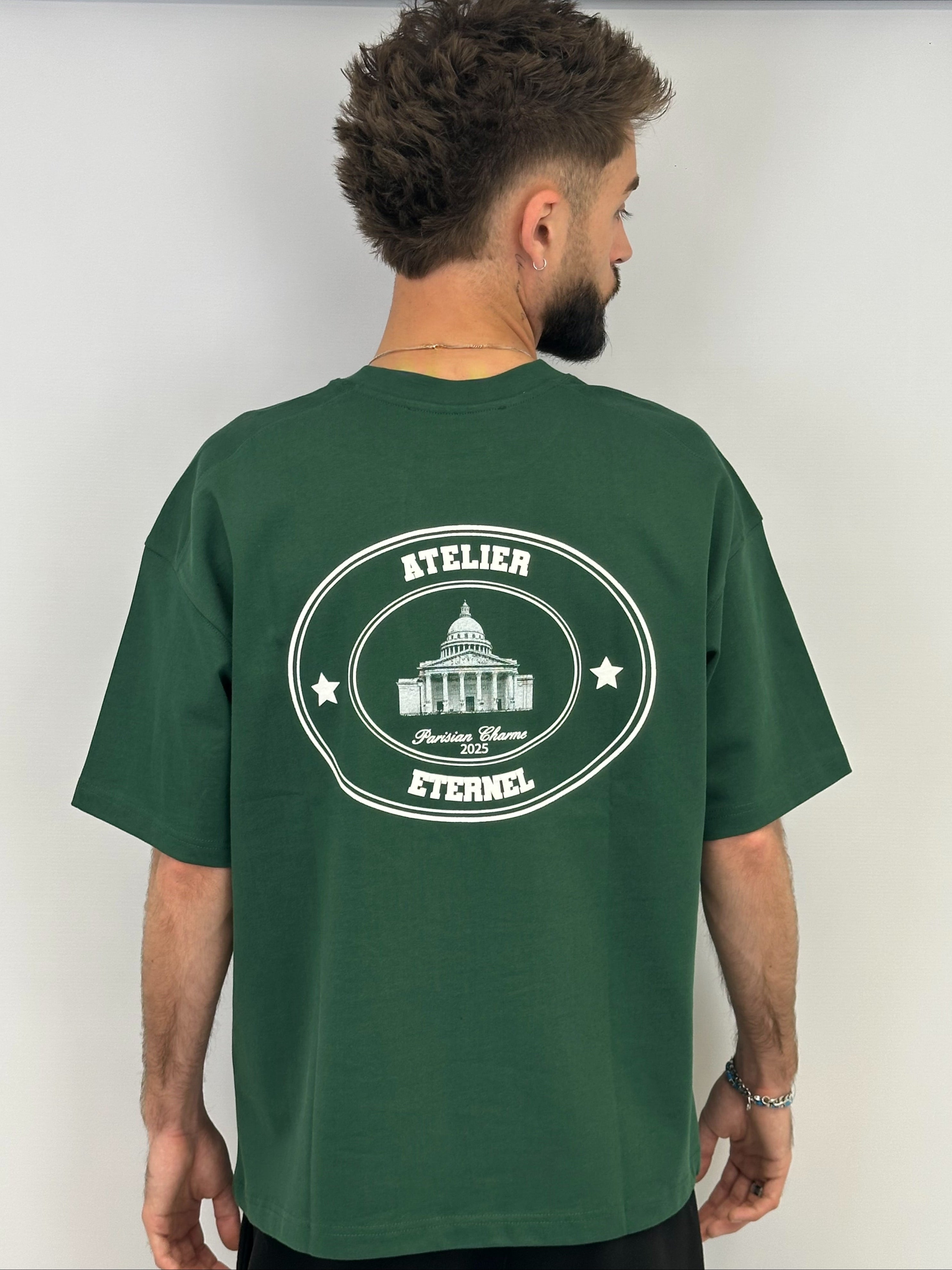 T-shirt Parisian Charme green