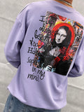 Pull lilas JOCONDE