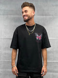 T-shirt Butterfly Black