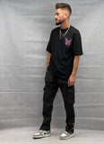 T-shirt Butterfly Black