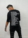 T-shirt Black AARHON FXCK