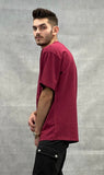 T-shirt bordeaux